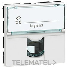 LEGRAND - TOMA TFNO RJ12 (2 MOD.) MOSAIC-II