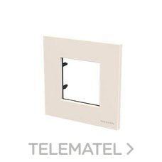 NIESSEN - PLACA 3 COMB.HORIZ.S/G S.STYLO BL.MARFIL