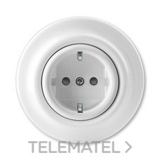 NIESSEN - PLACA TOMA TV S.STYLO BL.MARFIL