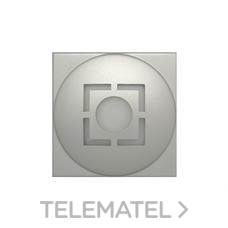 NORMALUX - BALIZA EMPOTRABLE ESTELA LED BLANCO 1h PERMANENTE 83x83x30mm GRIS