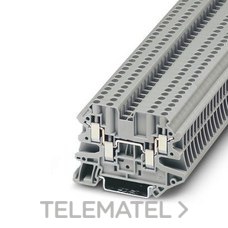 PHOENIX CONTACT - BORNA DOBLE PISO UT 2,5 GRIS - Imagen 2