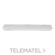 PRILUX - PANTALLA EST. BERLIN ECO 2x600mm 1EXT