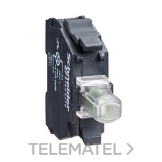SCHNEIDER ELECTRIC - **Nuevo ZBVBG1**  BQUE.LUMIN.LED 24..120 CA/CC ROJO