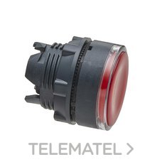 SCHNEIDER ELECTRIC - CABEZA PULSADOR LUMIN.RASANTE ROJO