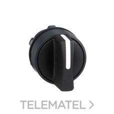 SCHNEIDER ELECTRIC - CABEZA SELECTOR 1-0-2 MTA. NEGRA CORTA