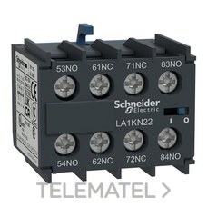 SCHNEIDER ELECTRIC - CONTACTO AUX. 2NA+2NC P/CONTACTOR "K"