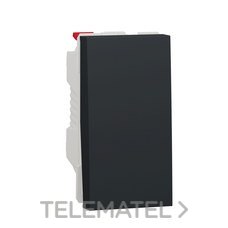SCHNEIDER ELECTRIC - INTERRUPTOR 1 MODULO ANTRACITA