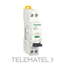 SCHNEIDER ELECTRIC - AUT. "DPN" iC40F 1+N C 16A (1MOD)