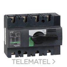 SCHNEIDER ELECTRIC - INT.MANUAL INS 160A 4P EMP.NEGRA