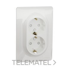 SCHNEIDER ELECTRIC - SCHUKO NU206718 DOBLE POLAR
