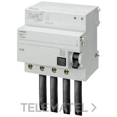 SIEMENS - BLOQUE DIF. 100A 300mA 4P CLASE A P/5SP4 SELEC.