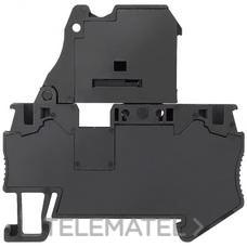 SIEMENS - BORNA PORTAFUSIBLE LED (110-250V) RESORTE 6.2mm NEGRO - Imagen 2