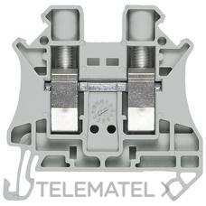 SIEMENS - BORNE PASO CON CONEXIÓN TORNILLO 4,0mm² 6,2mm GRIS - Imagen 2