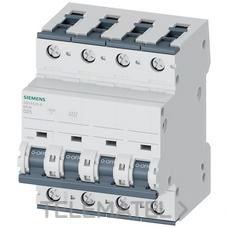 SIEMENS - INT.AUT.70 ACCES.10kA CURVA D 4 P.25A - Imagen 2