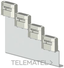 SIEMENS - JUEGO SOPORTES DE BARRAS VERT.LAT.ESC.