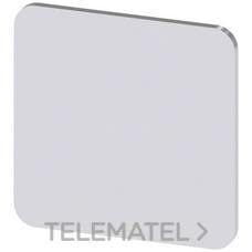 SIEMENS - PLAQ.CJ.22x22mm PT.LETRA NG.INSC.USUARIO
