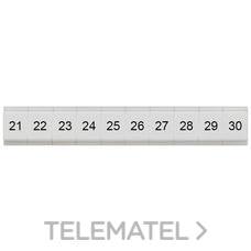 SIEMENS - PLAQUITA CON INSCRIPCIÓN HORIZONTAL 21-30 42mm PLANO