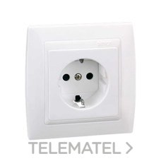 SIMON - BASE BIP.SCHUCKO MONOBL.SEG.S.75 MARFIL