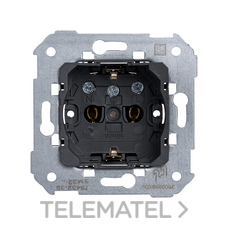 SIMON - BASE ENCHUFE 2P+TT LATERAL S.75 - Imagen 2