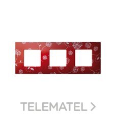 SIMON - FUNDA 3 ELEMENTO RED/WHITE