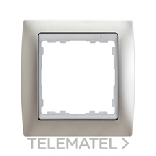 SIMON - MARCO 1 EL.ALUM.MATE/ZOCALO ALUM.S.82