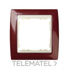 SIMON - MARCO 1 ELEM.GRANATE/ZOCALO MARFIL S.82