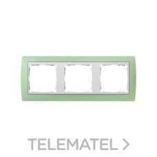 SIMON - MARCO 3 ELEM.VERDE/ZOCALO BL.S.82