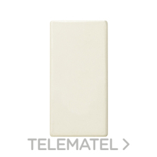 SIMON - PLACA CIEGA ESTRECHO MARFIL