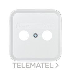 SIMON - PLACA TOMA R-TV+SAT S.31 BLANCO