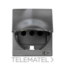 SIMON - TAPA ARTIC.ENCH.2P+SCHUKO+SEG.82CENT Al