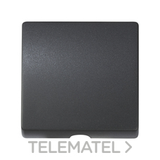 SIMON - TAPA PULS.TIR.Y SAL.CABLE S.82 GRAFITO