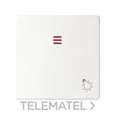 SIMON - TECLA PULS.LUZ LUMIN.S.82 BL.NIEVE