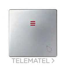 SIMON - TECLA PULS.LUZ LUMIN.S.82 ALUMINIO