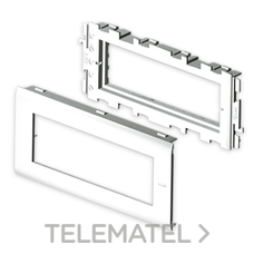 UNEX - ADAPTADOR 6 MODULOS MOSAIC 80 BL.NIEVE