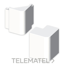 UNEX - ANGULO EXTERIOR PVC 72/73 Y 70 U24X BLANCO NIEVE
