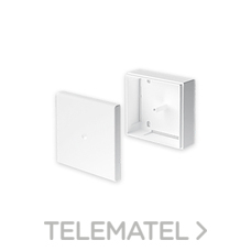 UNEX - CAJA DERIVACION ABS MODULAR 78 BL.NIEVE