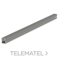 UNEX - CANAL P/CABLEADOS 77 PVC-M1 25x20 GRIS
