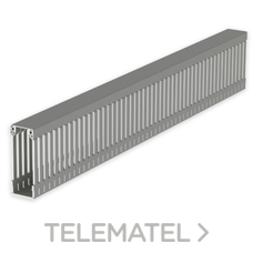 UNEX - CANAL P/CABLEADOS 77 PVC-M1 80x30mm GRIS