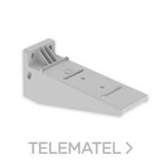 UNEX - SOPORTE HORIZ.PVC-M1 P/66200/1 GRIS