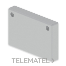 UNEX - TAPA FINAL REDUC.PVC-M1 P/66100/1 GRIS