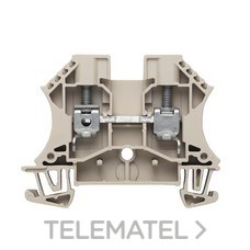 WEIDMULLER - BORNE WDU 6 mm2 BEIGE