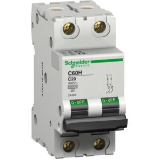 SCHNEIDER ELECTRIC - MAGNETOT.PIA C60H 2P 20A CURVA-C