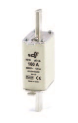 DF - FUSIBLE NH0 gG 160A 500V C/IND.SUPERIOR