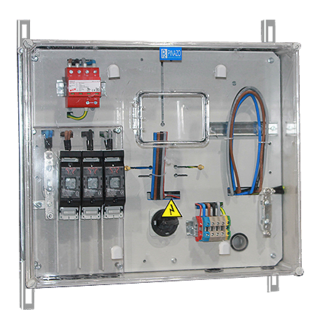 PINAZO - CAJA PROT.MONOF. MDA.DIR. P<50KW RED AEREA INTERIOR