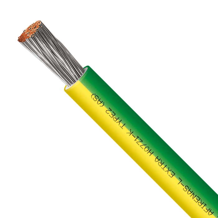 MIGUELEZ - MTS.CABLE L.H. 750V 07Z1-K 95 A/VERDE - Imagen 2