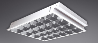 LUX-MAY - PANT.EMP.SPV6 4x18W HF ELEC. C/TUBOS 840 SCREENLUZ