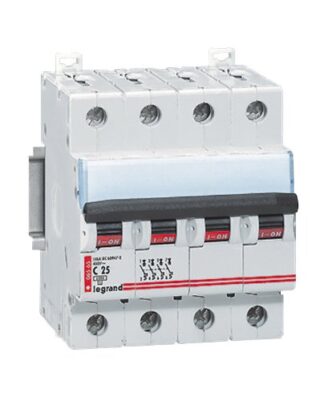 LEGRAND - MAGNETOTERMICO DX 6/10KA "C" 4P 10A (NUEVO 407926)