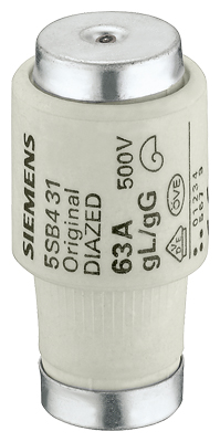 SIEMENS - FUS.DIAZED-500V gF RAPIDO 35A DII/E33