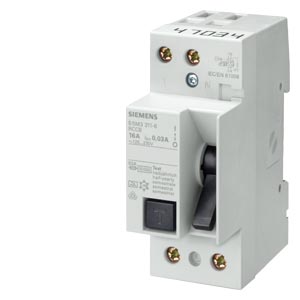 SIEMENS - INT.DIF.70 A MOD.2,5 2 POLOS 63A 300mA