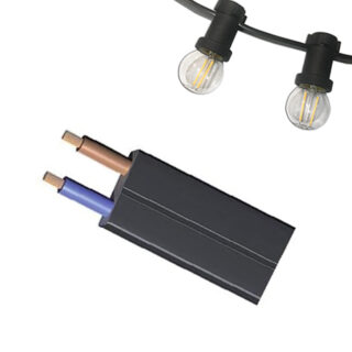 MARPESA - MANGUERA FERIA 2X1.5 PLANA NEGRA